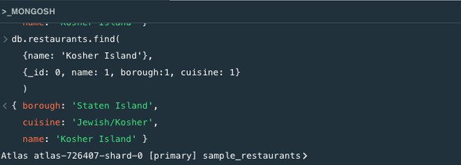 shell mongodb compass