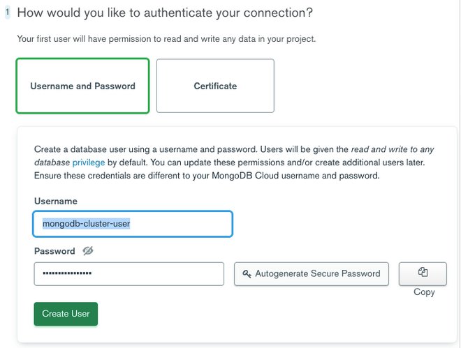 Autenticazione tramite username e password