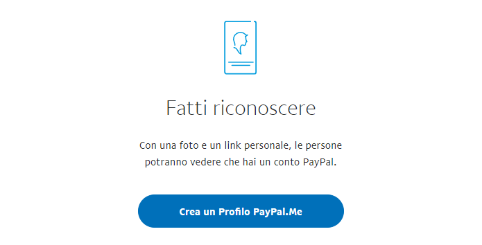 Creare un profilo PayPal.Me