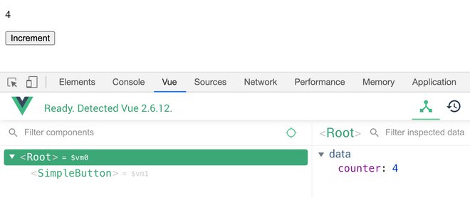 Vue 2 counter app