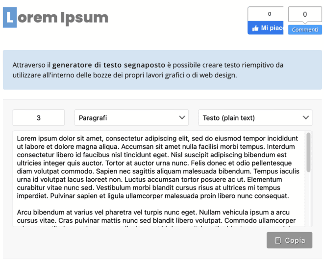 Lorem Ipsum by Toolset.it