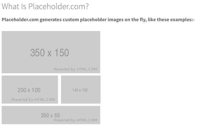 Placeholder.com