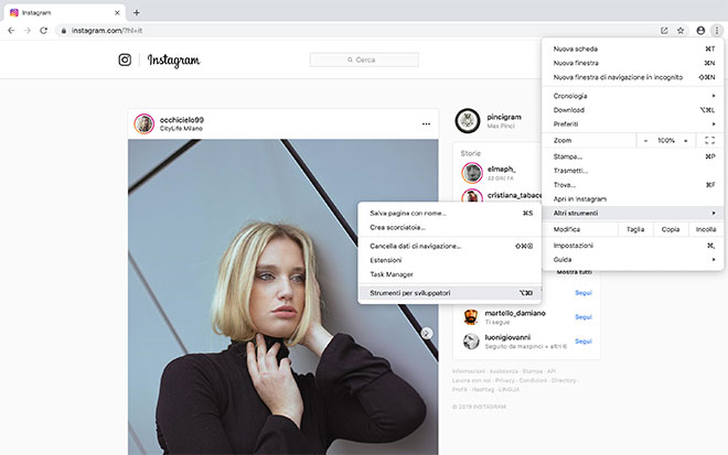 Attivare gli strumenti per gli sviluppatori in Google Chrome
