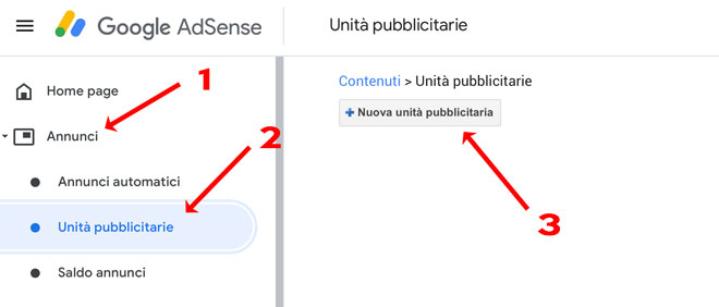 Nuova unità pubblicitaria