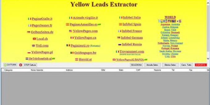 Yellow Leads Extractor 