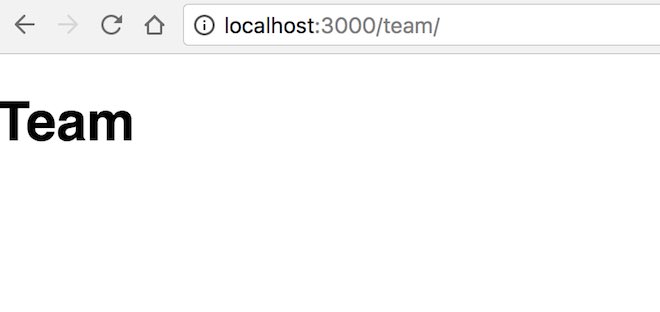 screenshot react router team path exact