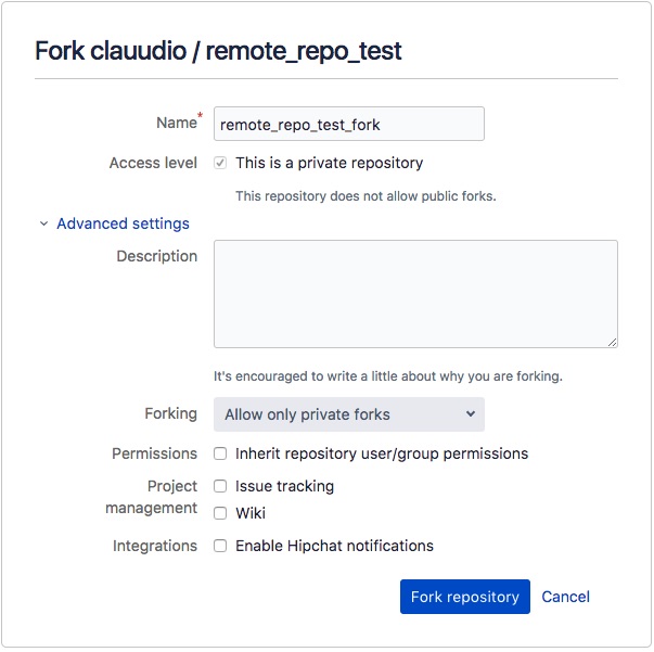 fork repository step 3