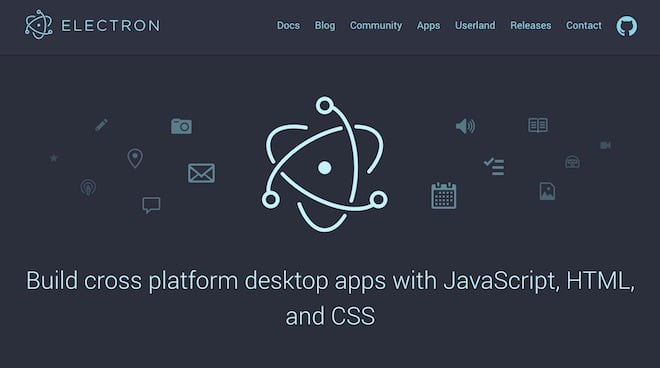 Electron Framework per applicazioni Desktop cross-platform