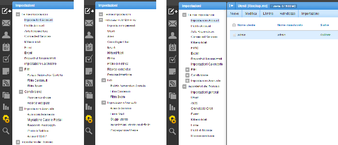 Impostazioni attività