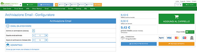 Configuratore on-line