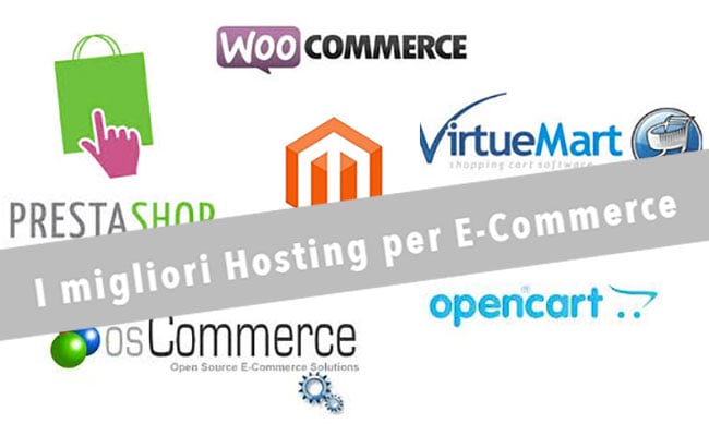 Migliori hosting per l'e-commerce