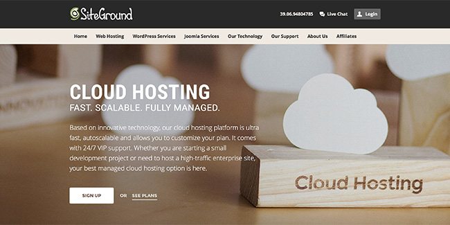 Siteground Cloud Hosting