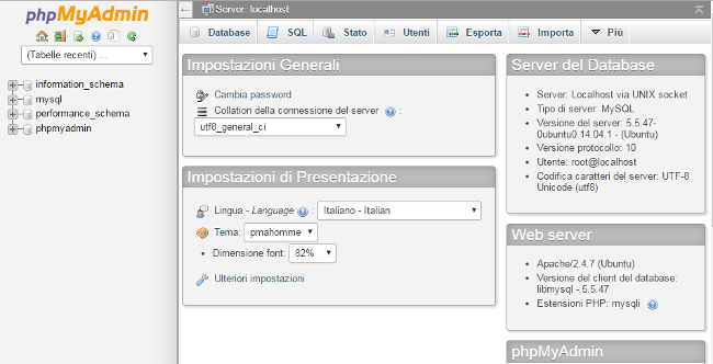 password mysql