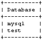 SHOW DATABASES