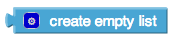create empty list