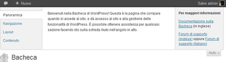 Wordpress - Aiuto