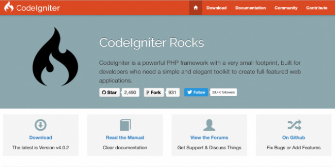 CodeIgniter