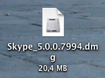 file dmg di Skype