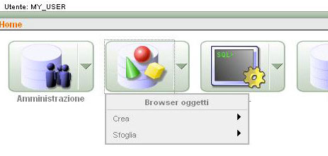 Browser menu