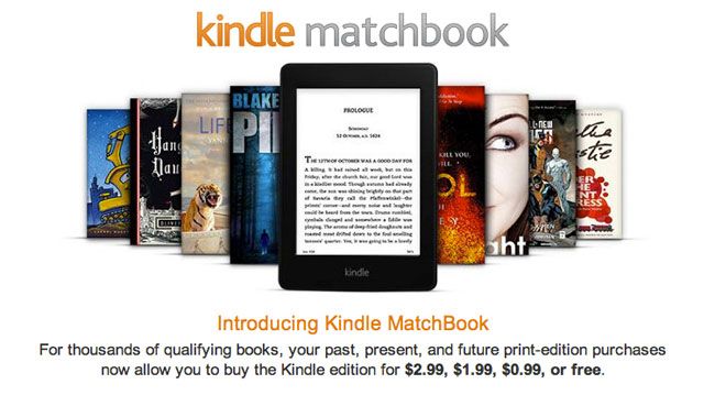 Kindle MatchBook