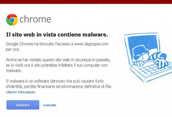 Dagospia contiene malware?