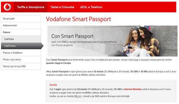 Vodafone Smart Passport