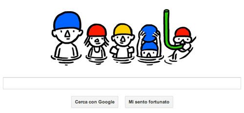 Doodle festeggia il primo giorno d'estate