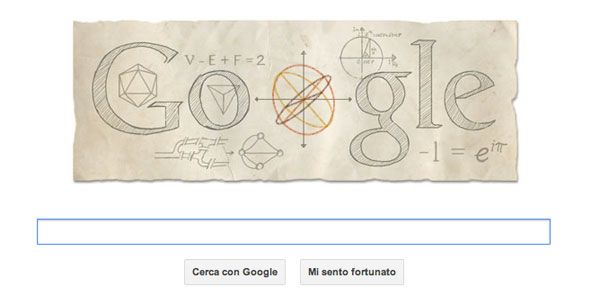 Un doodle per Eulero