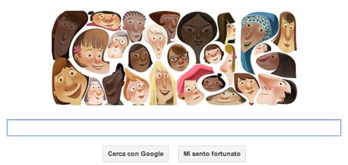 Un doodle per l'8 marzo