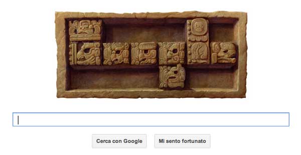 Un doodle per i Maya