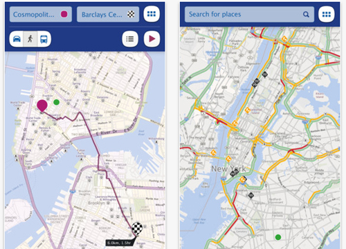 Le mappe di Nokia HERE su iPhone