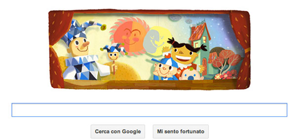 Un doodle per la Giornata Mondiale dell'Infanzia