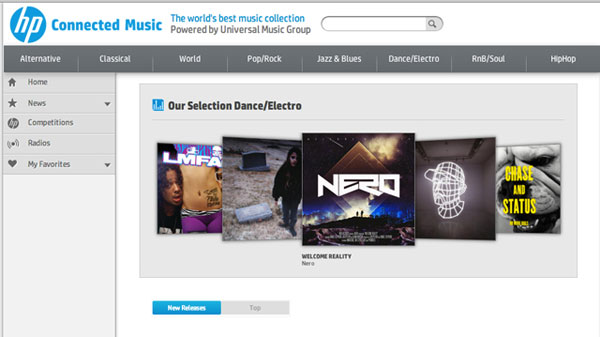 HP Connected Music