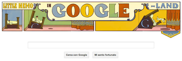 Un doodle per Winsor McCay