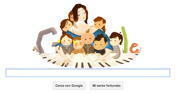 Un doodle per Clara Schumann