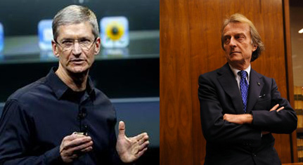 Montezemolo incontra Tim Cook