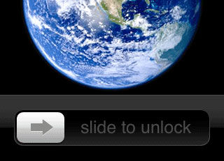 Slide to unlock