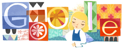 Un doodle per Mary Blair