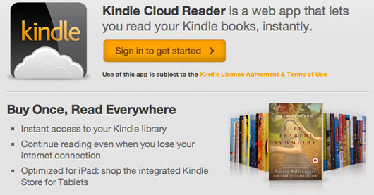 Kindle Cloud Reader