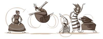 Il doodle dedicato a Martha Graham