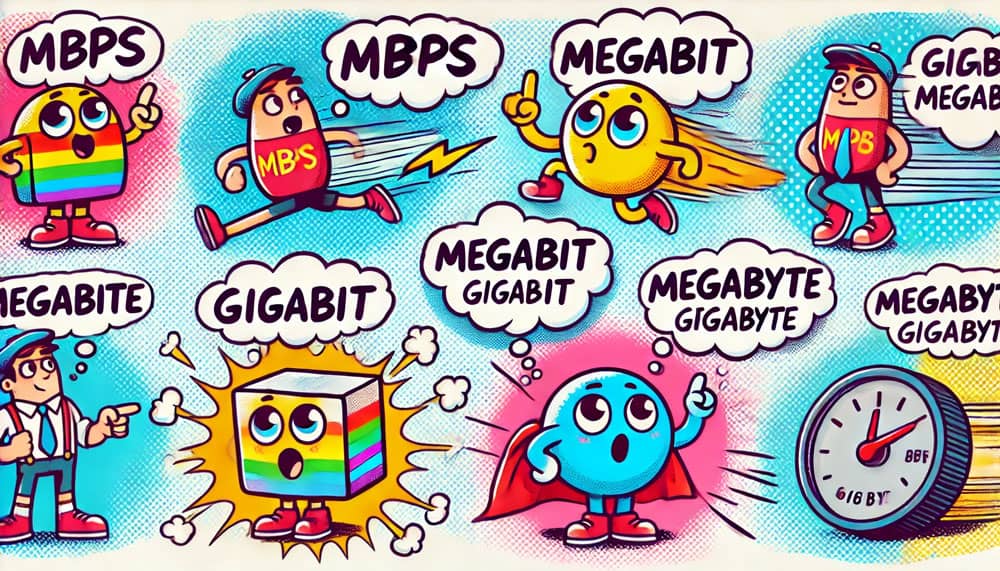 Mbps, Megabit, Gigabit, Megabyte e Gigabyte: che differenza c'è?